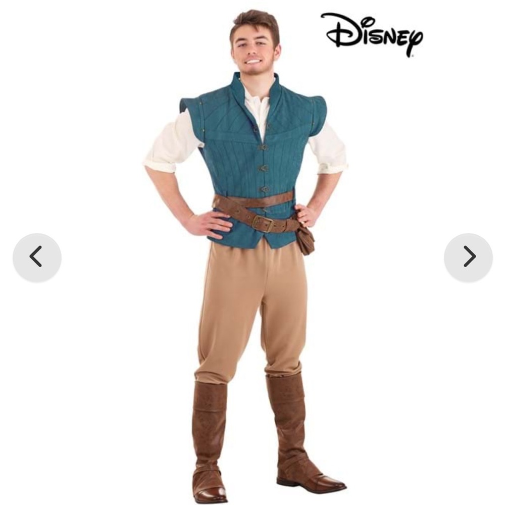 Disney Deluxe Flynn Rider Tangled Costume Men’s Medium